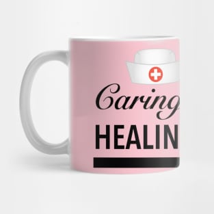 Caring Hands, Healing Hearts Mug